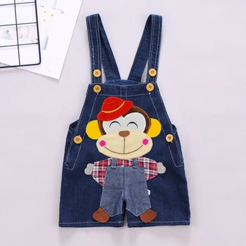 

IENENS Denim Shorts Fashion Kids Baby Boys Summer Pants Jeans Overalls Toddler Infant Playsuit Clothes Clothing Short Trousers