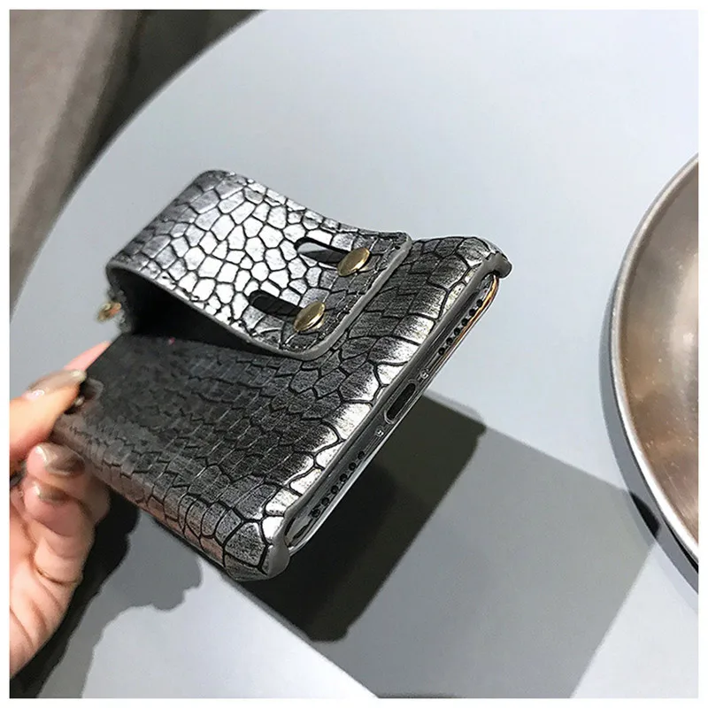 Luxury Crocodile Leather PU Wrist Strap Phone Case for Huawei Nova 2s 2 3e 2Plus P9 P10 20Plus Mate 9 10Pro Honor 10 9 Case Hot 07