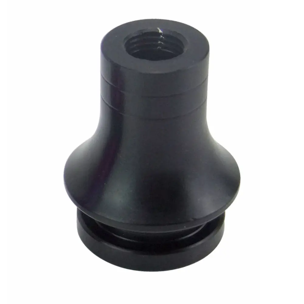 

M12mm X 1.25mm Thread Black Metal Manual Shift Knob Boot Retainer Adapter Auto Replacement Parts frein a main