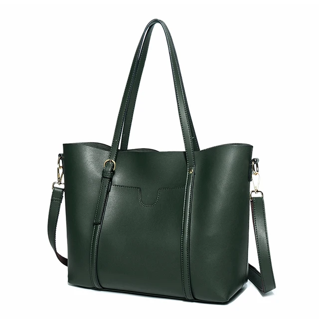 Simple And Beautiful Genuine Leather Duffle Bag New Belt Decoration Simple And Beautiful Genuine Leather Duffle Bag New Belt Decoration Women Handbags Fashion Wild Spring