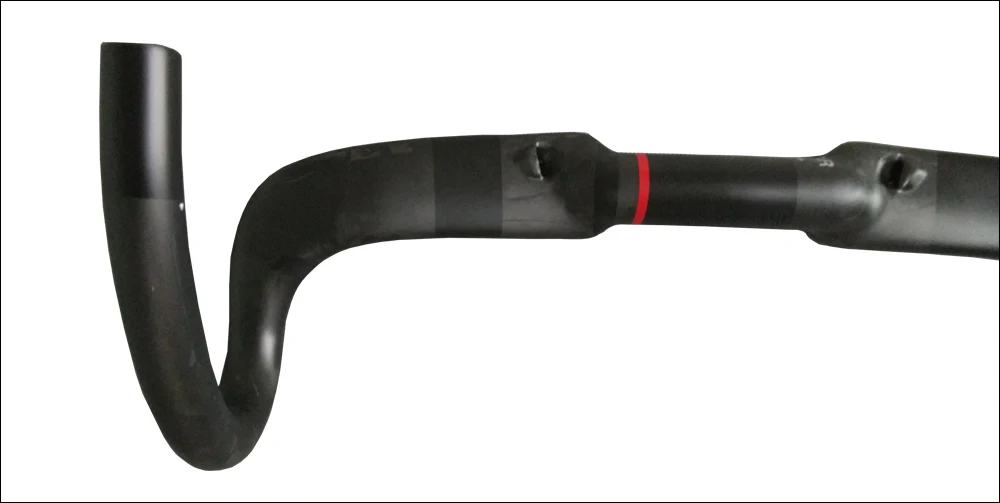 TMAEX-сверхлегкий аэродинамики дорожный руль из углеродного волокна, 31,8 мм матовый Бент бар 31,8*400/420/440 мм Дорожный велосипед Запчасти 230 г