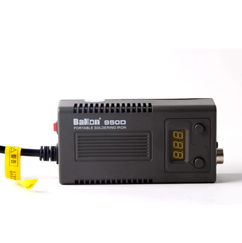 Goedkoop Bakon BK950D Lassen Soldeer Soldeerbout 220 110 50W Interne Verwarming Type Lassen Tool Trinity Digitale Display En T13 Heater
