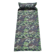 Self Inflating Camping Roll Mat/Pad Sleeping Bed Inflatable Pillow Mattress+Bag