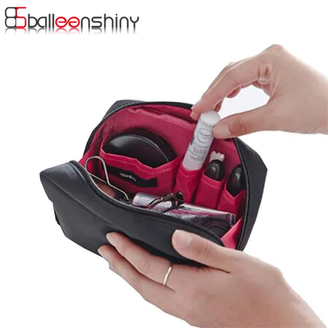 Balleenshiny Makeup Organizer Bags Women Small Storage Cosmetic Balleenshiny Makeup Organizer Bags Women Small Storage Cosmetic High Quality Travel Beautycase Maquillage Bag
