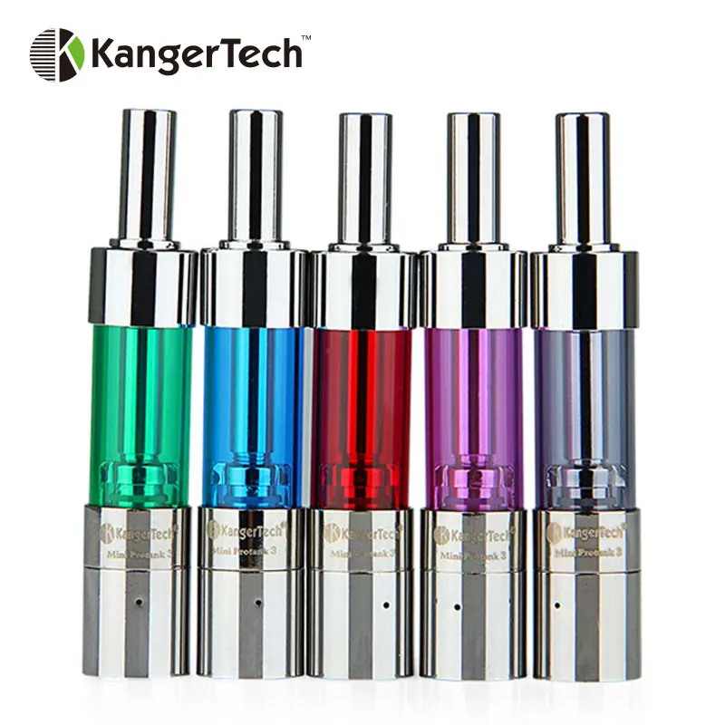 

Original KangerTech Mini Protank 3 Atomizer Bottom Dual Coil Pyrex Glass Clearomizer 1.5ml Tank Capacity Bottom Filling