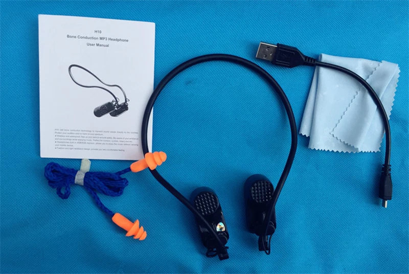 IPX8 оригинальный костной проводимости Водонепроницаемый MP3 плеер для плавания
