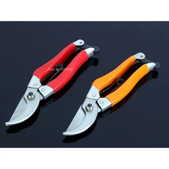 

1Pc Pruning Shear Scissor Garden Secateurs Bonsai Pruners Anvil Pruner Potted Fruit Grafting Pruner Gardening Tool Chromium Sk-5