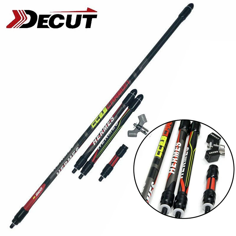 

Archery Balance Rod Stabiliser Set Carbon Shock Absorber Damping Stabilizer System Reduce Noise For Hunting Shooting Accessories