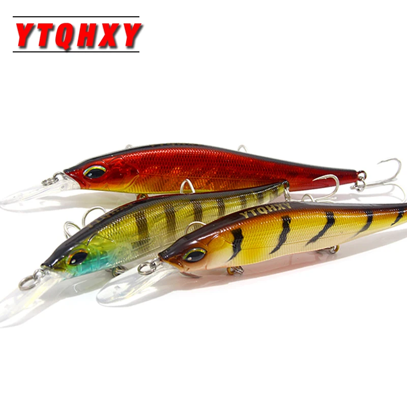 YTQHXY Minnow рыболовная Тонущая приманка с длинным отливом жесткая 13 см 14 г воблеры и