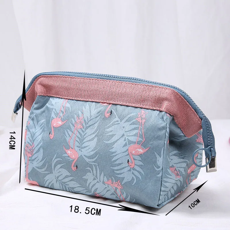 

Vogvigo Flamingo Feather Cosmetic Coin Bag Girl Beauty Brush Pouch Toiletry Kit Cat Purse Makeup Pouch Travel Organizer Bag