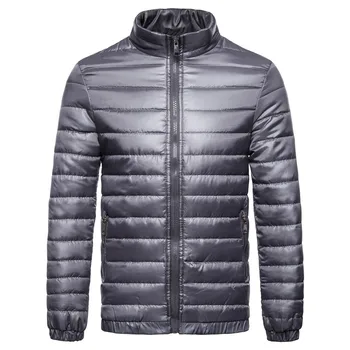 

Brang Men's Down Jacket Ultralight Down Jacket Men Stand Collar Winter Feather Windbreaker Lightweight Warm Thin Parka