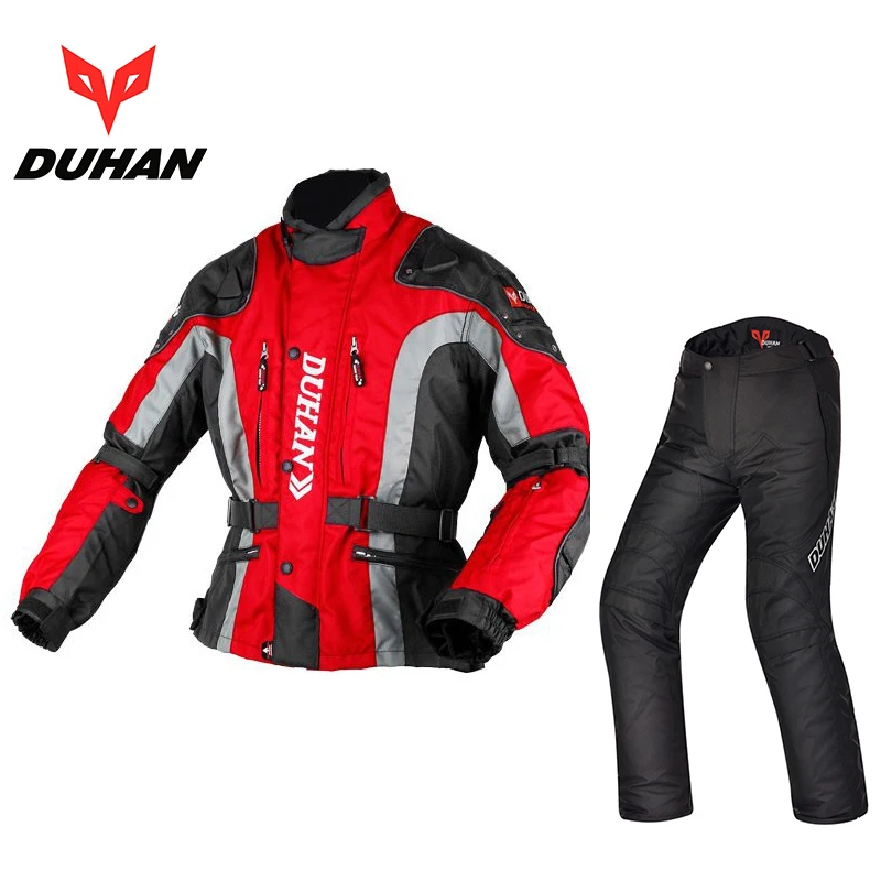 DUHAN Summer Winter Clothes Motocross Racing Warm Motorcycle Jackets