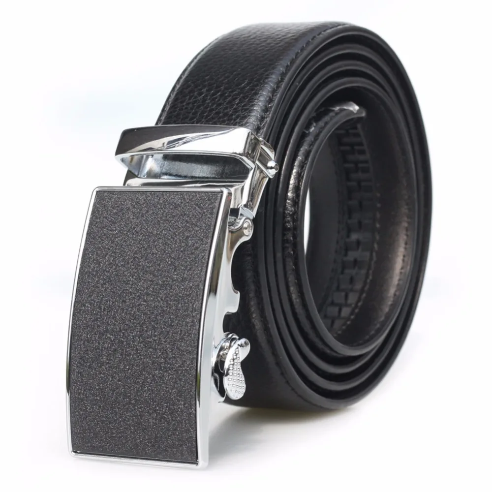 Hongmioo 2017 New Designer Fashion Belt For Man Automatic Buckle Leather Belt For Mens 90cm-130cm Luxury Belts For Men