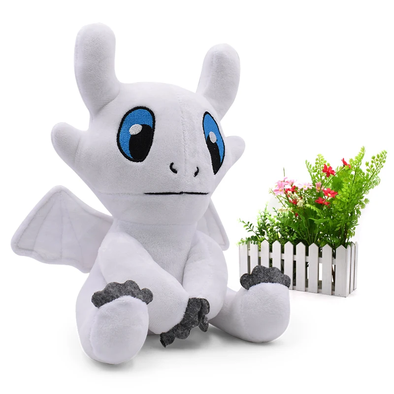 

How to Train Your Dragon Toy Light Fury Night Fury Toothless Dragon Stuffed Peluche Plush Toys Dolls Christmas Gift For Children