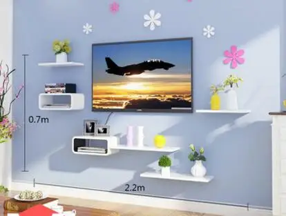 ТВ ark компьютерной приставки к телевизору подвесная полка