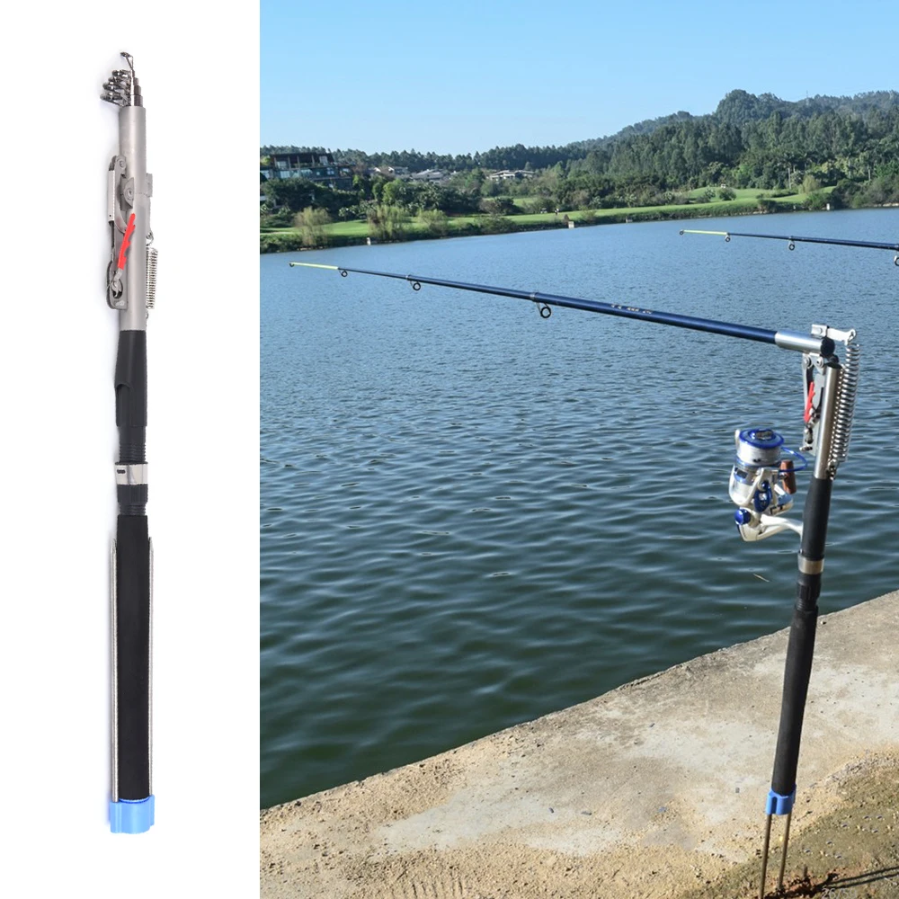 lake fishing pole