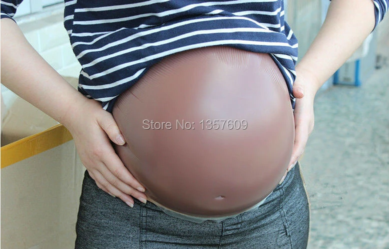 10ヶ月歳双子の赤ちゃんのおなか人工巨大な茶色のシリコン偽妊娠腹腹samlon役者にとって大きなおなか Age Of Mythology Video Game Age Dragonsage Weight Aliexpress