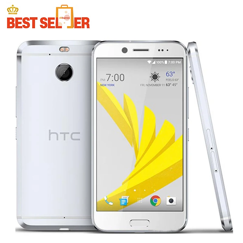 Оригинальный смартфон htc 10 Evo 4G LTE 5 дюймов 32 ГБ rom 2560x1440 16.0MP отпечаток пальца NFC