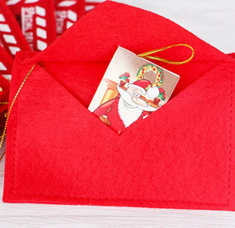 

3/6pcs Christmas Red Envelope Candy Bags Navidad 2019 Tree Decorations Ornaments Xmas New Year 2020 Noel Decorations for Home