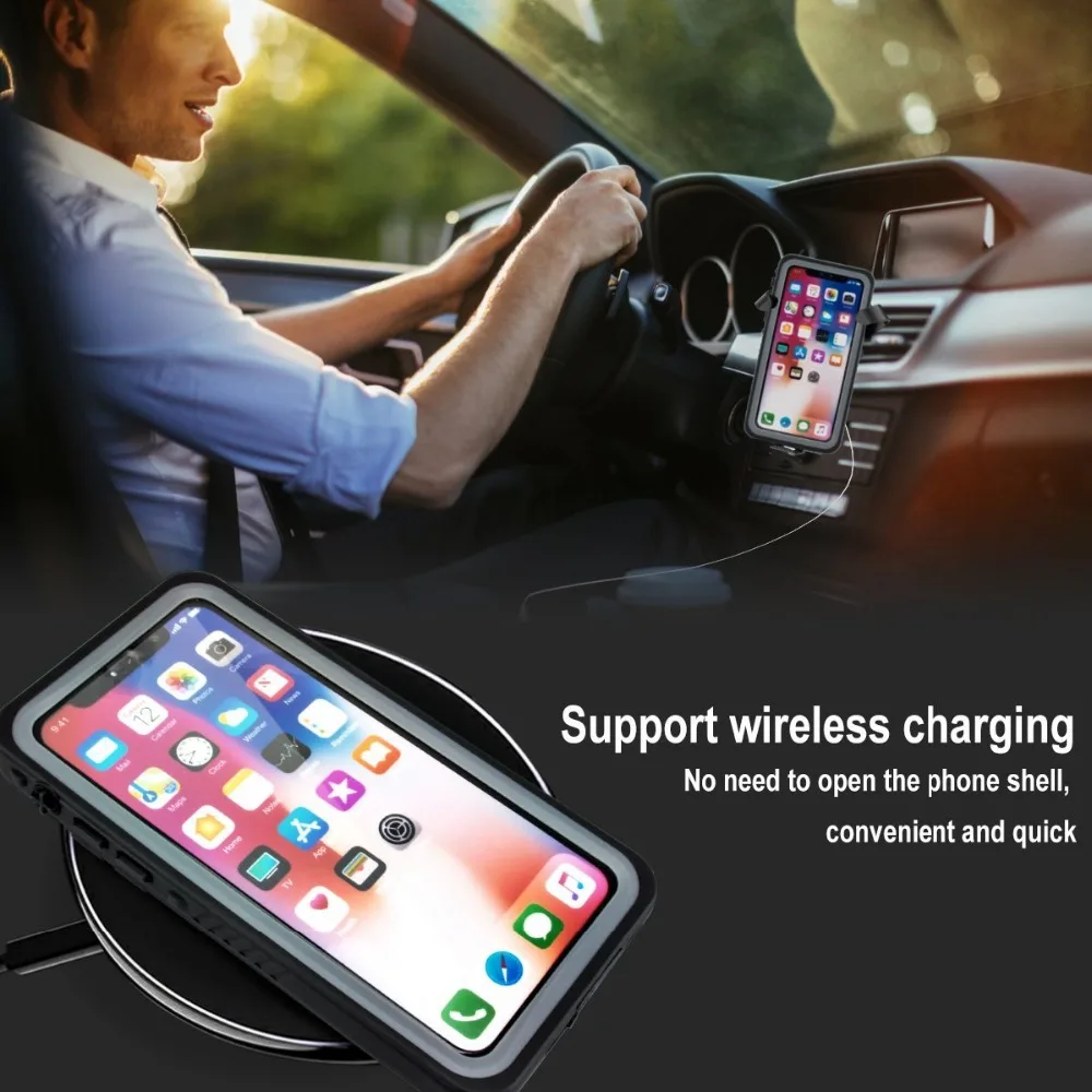 iPhone X waterproof case-7