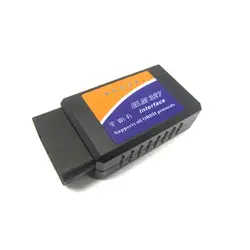 Мини ELM 327 WIFI OBDII сканер Bluetooth V2.1 OBD2 автомобиля диагностический инструмент для Android Symbian для OBDII протоколов