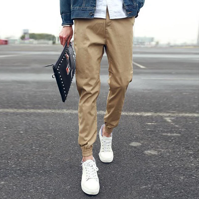 Khaki Joggers Mens Joggers Sweatpants 