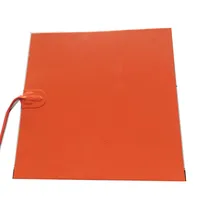 300X300mm 24v 300w гибкий силиконовый коврик с подогревом с 3 м PSA NTC 100 к термистор, силиконовые нагреватель Pad 3D-принтеры обогреватель радиатор