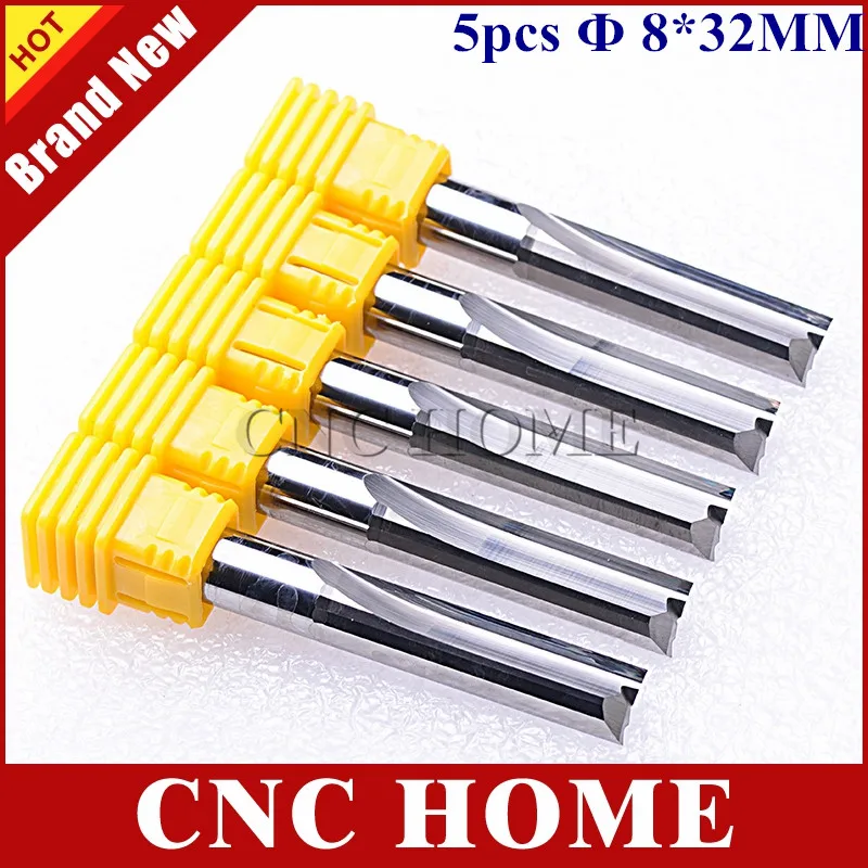 Buy 8x32MM Two Straight Flute Carbide End Mills for