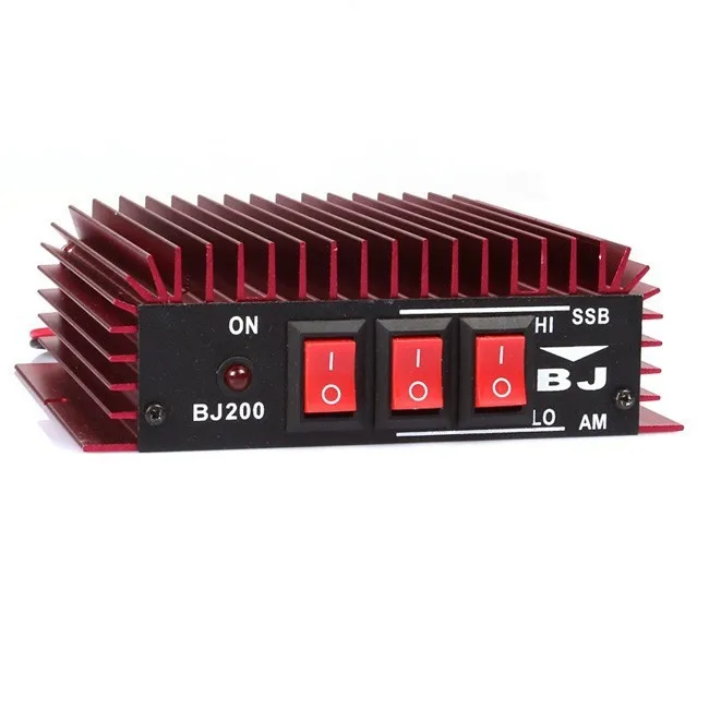 

The Newest BaoJie BJ-200 Radio VHF Power HF Amplifier for Ham Radio Two Way Radio HF Transceiver Walkie Talkie Red Color A7170