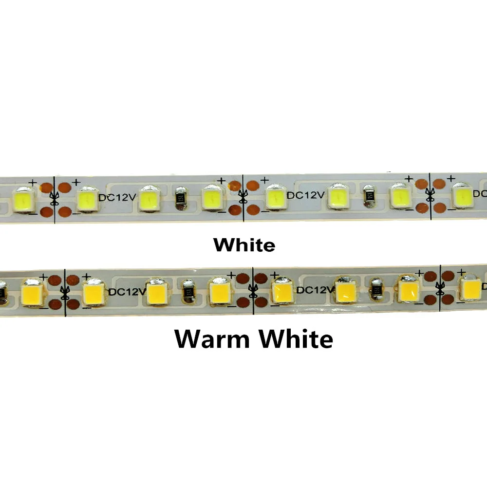 Светодиодная лента 5 м 12 В DC Superbright 8 мм Высокая яркость 3014/3528 SMD 120/168/3014