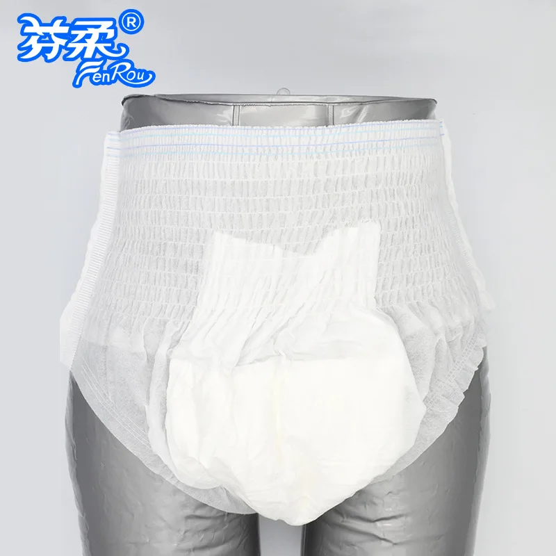 15pcs Adult pull on pants Super Absorbency 1300ml elderly maternal sanitary large size L promotion safe 2