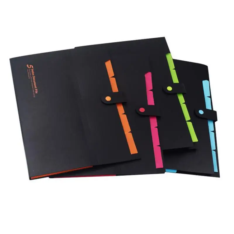 

Plastic organ bag a4 multi-layer folder Business multi-function bag PP file bag