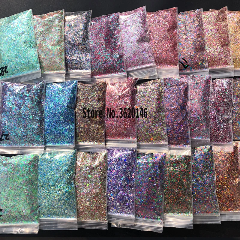 50 g/bolsa decoración de uñas brillos lentejuelas Multi-tamaño hexÔgono forma de polvo de flakers, brillo de mezcla gruesa, decoración de manicura para uñas 50 g/bolsa decoración de uñas brillos lentejuelas Multi-tamaño hexÔgono forma de polvo de flakers, brillo de mezcla gruesa, decoración de manicura para uñas
