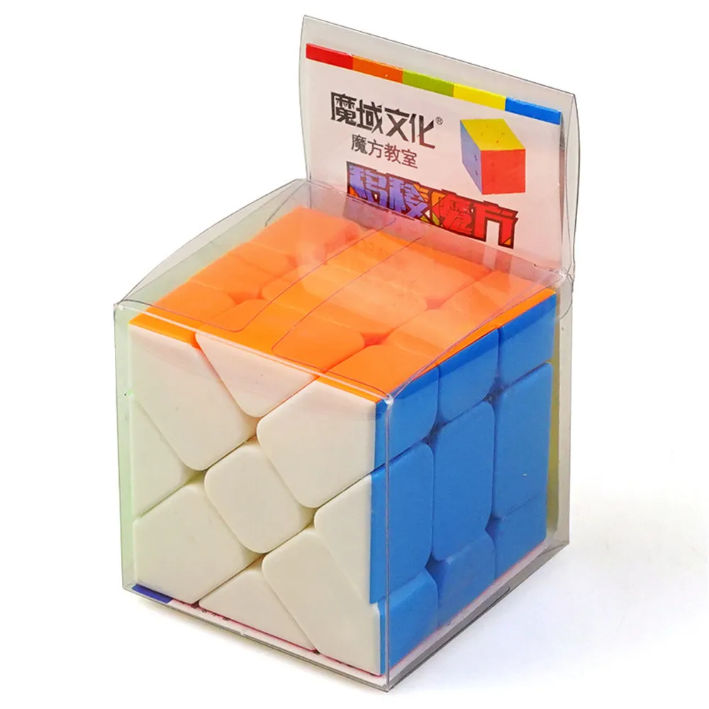 MOYU Fisher 3x3x3 профессиональный безопасный ABS скорость магический куб образовательная разведка 3x3 головоломка куб детские игрушки подарок
