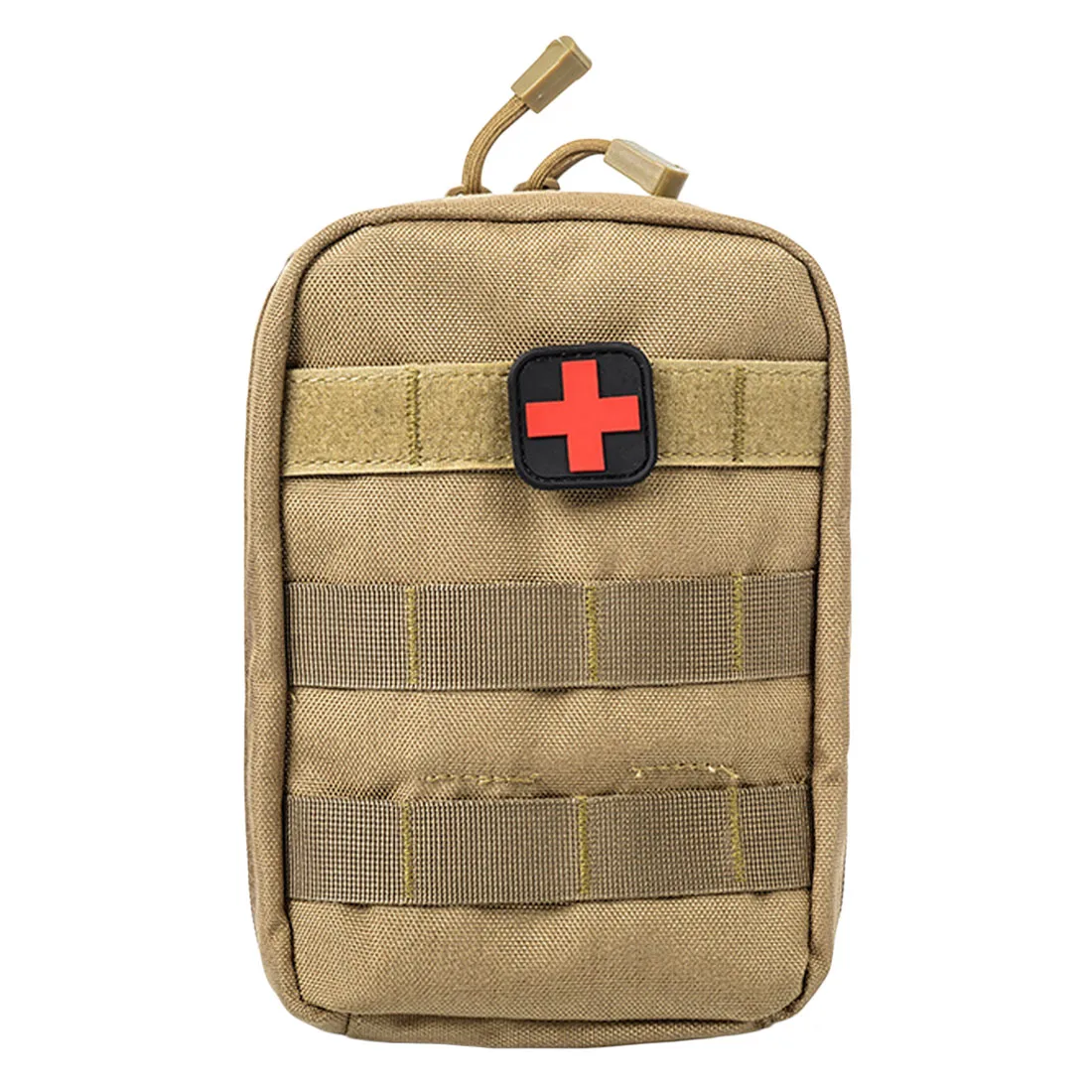 Открытый набор для выживания в походе Тактический Медицинский Рюкзак аптечка крышка emt аварийное военное средство для охоты поясная сумка - Цвет: Mud color