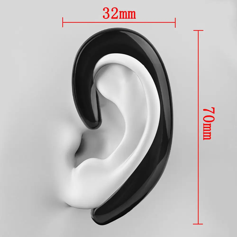 Bluetooth гарнитура для телефона с микрофоном наушники вкладыши костной