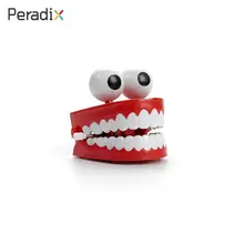 

Plastic+Electric Clockwork Teeth Toys Windup Teeth Novelty Windup Teeth Flashing Christmas Gifts Funny