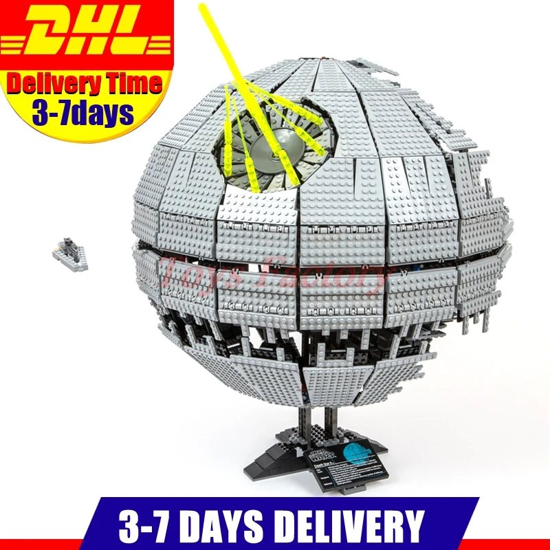 

MOC LEPIN 05026 3449Pcs UCS Death Toy Star The second Model Building Kits Blocks Bricks Compatible Chilsren Toys Gift With 10143