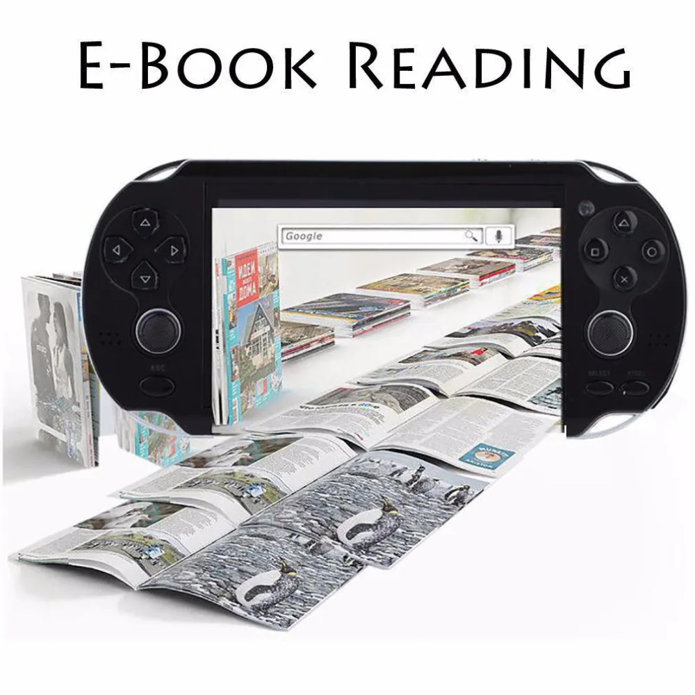  64Bit 4.3inch PAP Gameta II Plus 16G HDMI Built-In 3000 Games MP4 MP5 Video Game Consoles Wireless 