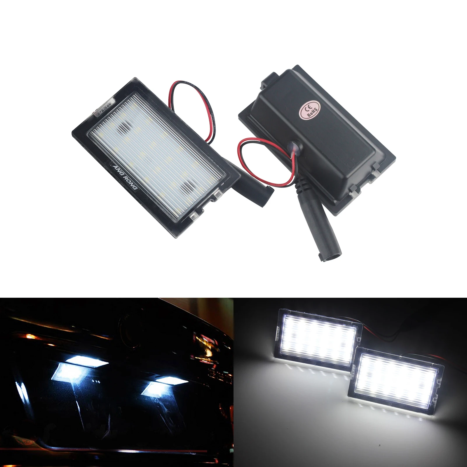 2X Fender Side Marker Light Turn Signal Lamps Cover For BMW E53 X5 1999-2006 L+R
