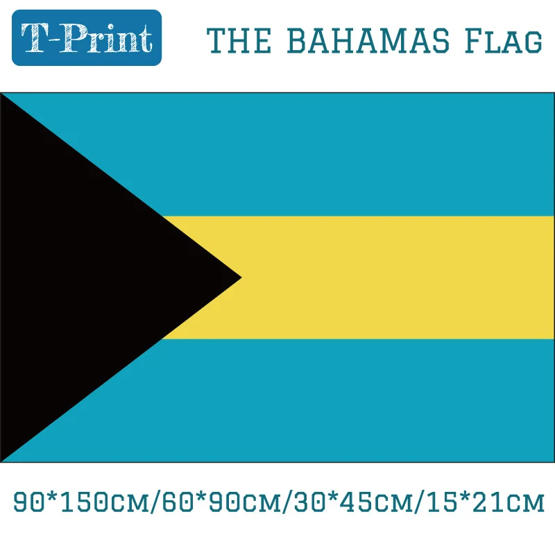 

The Bahamas National Flag 90*150cm/60*90cm/40*60cm Flying Hanging Flag and Flag Banner decoration flag