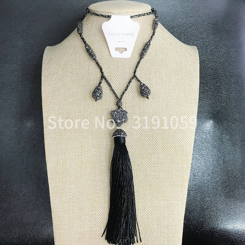 

European and American tassel adornment necklace pendant deserve to act the role of adorn article is contracted 100 take