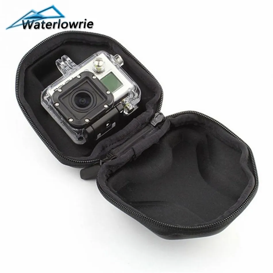 

Waterlowrie Waterproof Mini Box Action Camera Case for GoPro Hero 6 5 4 3+ 3 SJCAM Xiaomi Yi 4k Case Go Pro EKEN H9 Accessories