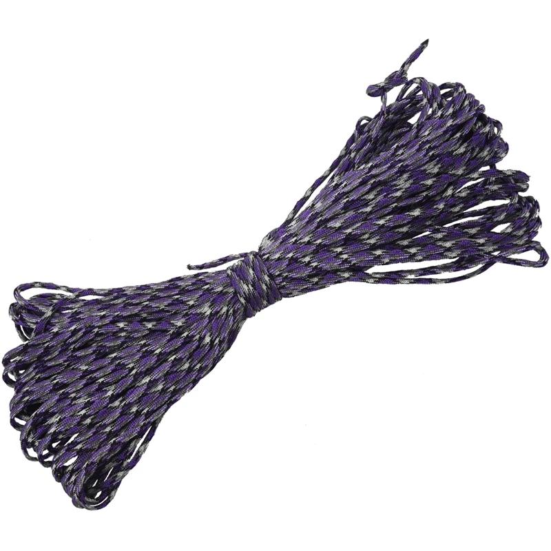 ABLD-550 Paracord 7 الداخلية السواحل مل المواصفات النوع الثالث Bushcraft بقاء الحبل حبل ، 100 قدم الأرجواني كامو (#32) ABLD-550 Paracord 7 الداخلية السواحل مل المواصفات النوع الثالث Bushcraft بقاء الحبل حبل ، 100 قدم الأرجواني كامو (#32)