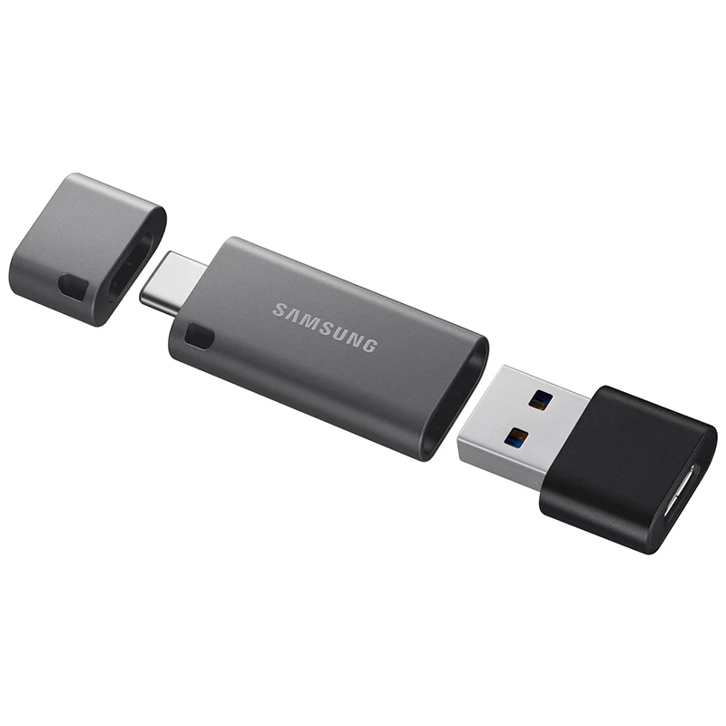 Samsung Cle USB 32 Гб, флеш-накопитель USB 3,1 DUO Plus, 64 ГБ, 128 ГБ, USB C, флешка для Chromebooks, настольного ноутбука