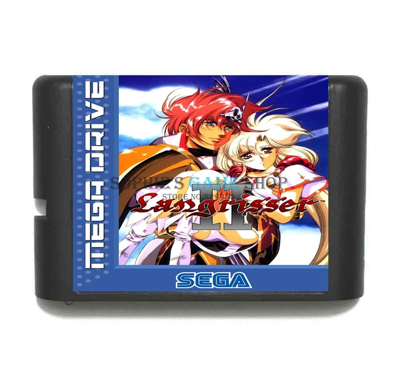 Langrisser II игровой картридж новейшая 16 битная игровая карта для sega Mega Drive/Genesis system