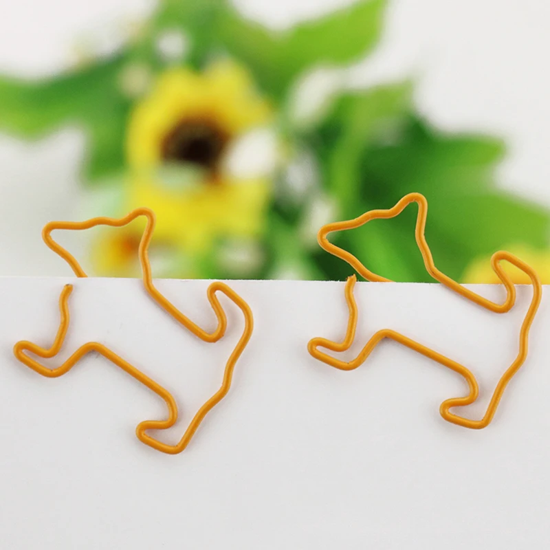 9 шт. зажимы для заметок в виде собаки|paper clips|memo clipkawaii paper clip |