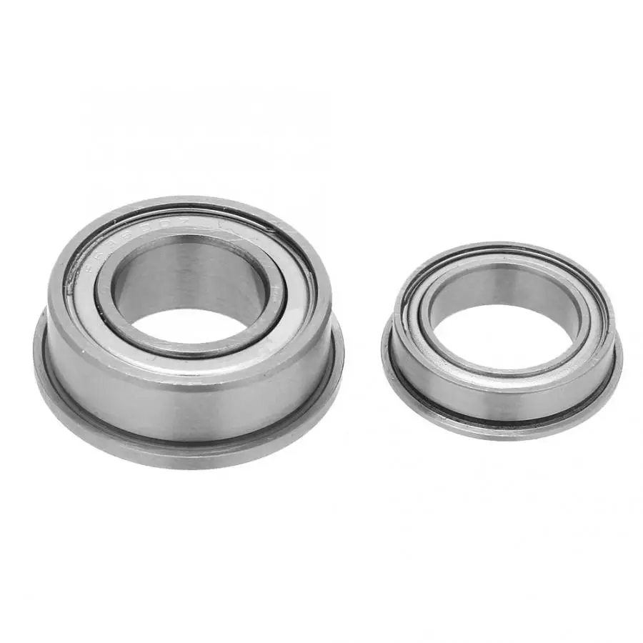 

10Pcs/set Double Shielded Deep Groove Steel Flange Ball Bearings Miniature High-carbon bearings 10*19*7mm 10*15*4mm