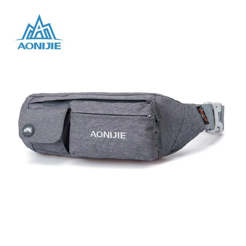 

AONIJIE 2018 Outdoor Sport Running Waist Belt Bags Multipurpose Waist Bag Men Portable Mini Money Fanny Pack