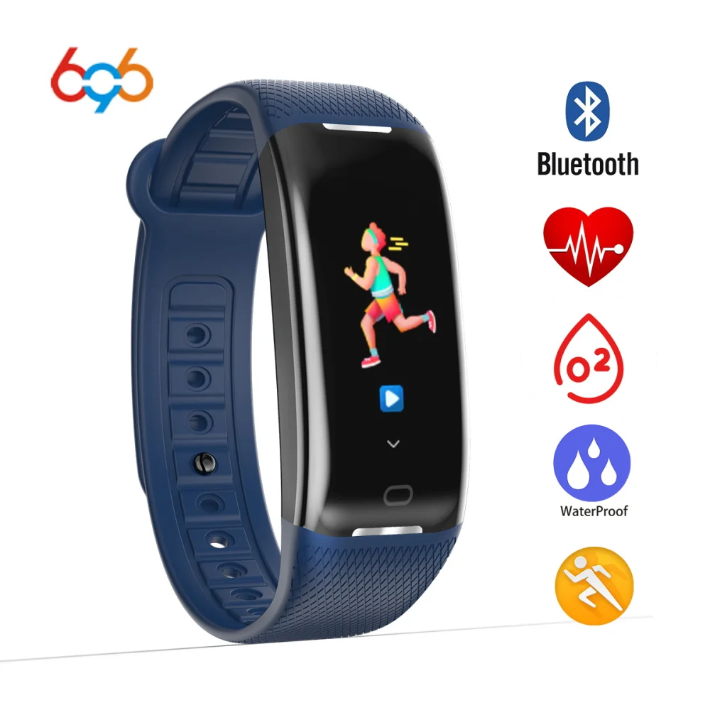 

696 Z21 Smart Bracelet Heart Rate Monitoring Blood Pressure Bluetooth Fitness Bracelet Positioning Step Calculating Wristband